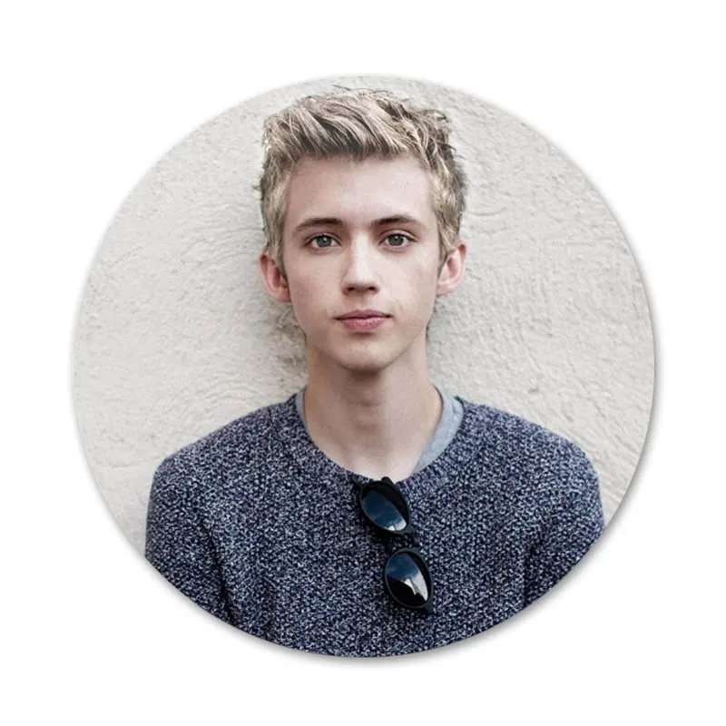 Значок Troye Sivan брошь заколка аксессуары для одежды рюкзака украшение подарок 58 мм