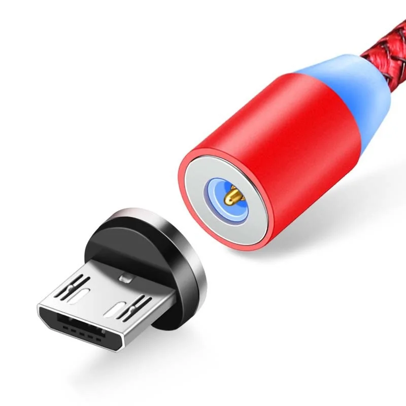 Магнитный кабель Micro USB Type-C для xiaomi redmi note 7 Android Umidigi F2 с поддержкой быстрой зарядки
