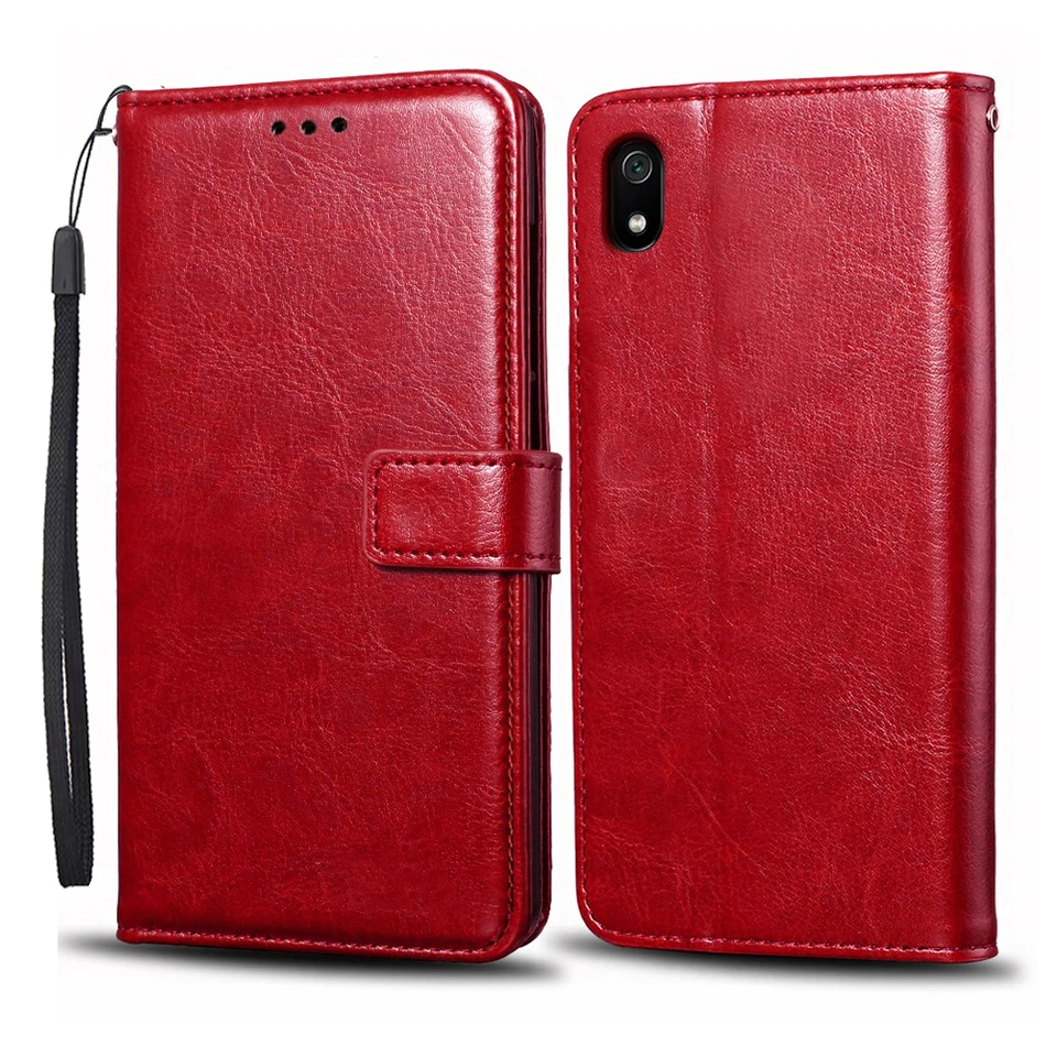 Чехол для Xiaomi Redmi 7A чехол мягкая силиконовая искусственная кожа флип Coque Xiomi