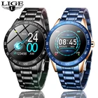 Смарт-часы мужские, водонепроницаемые, с пульсометром и тонометром