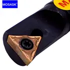 Moask твердосплавные вставки для обработки по металлу, TCMT держатели инструментов, сверлильный инструмент, внутренний резак с ЧПУ, токарный станок с внутренним отверстием, токарные инструменты