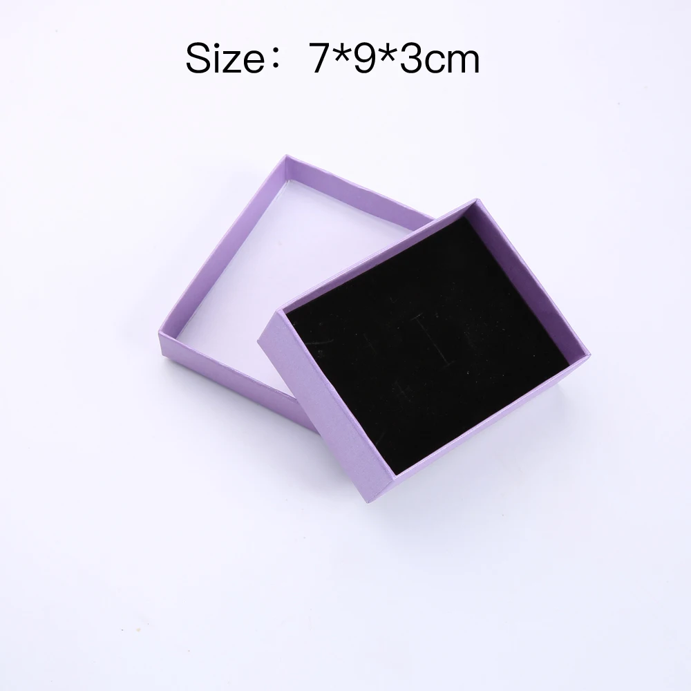 Purple-s Подарочная коробка для модных ювелирных изделий оптом - Цвет: Purple-s