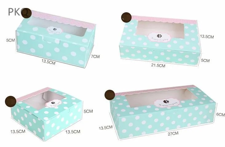 Торт Подарочная бумажная коробка с окном маленький лунный торт контейнер лотки