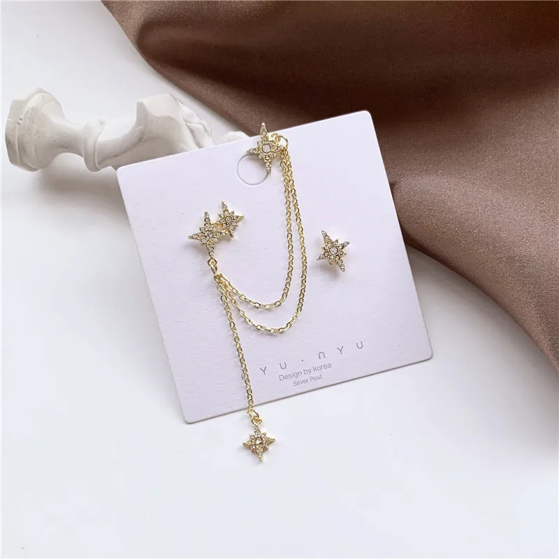 Женские длинные висячие серьги JOYA 925 пробы с кисточками в виде