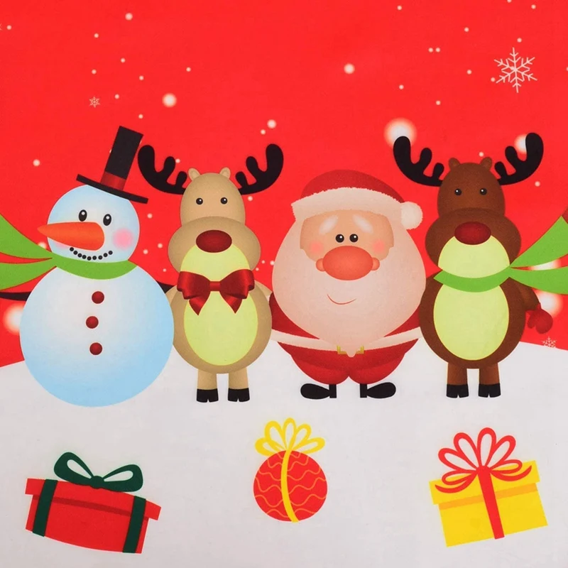 

Christmas Apron Santa/Elk/Snowman Style Decorative Apron for Christmas Dinner Baking Making House Cleaning Kitchen