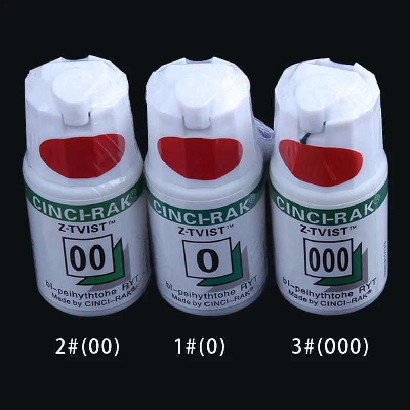 1 шт. стоматологический шнур для вытягивания десен размер упаковки 0/00/000