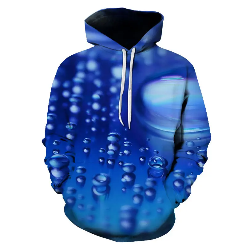 Осень и зима новый стиль 3D печать Повседневная Спортивная Хип Хоп Мужская