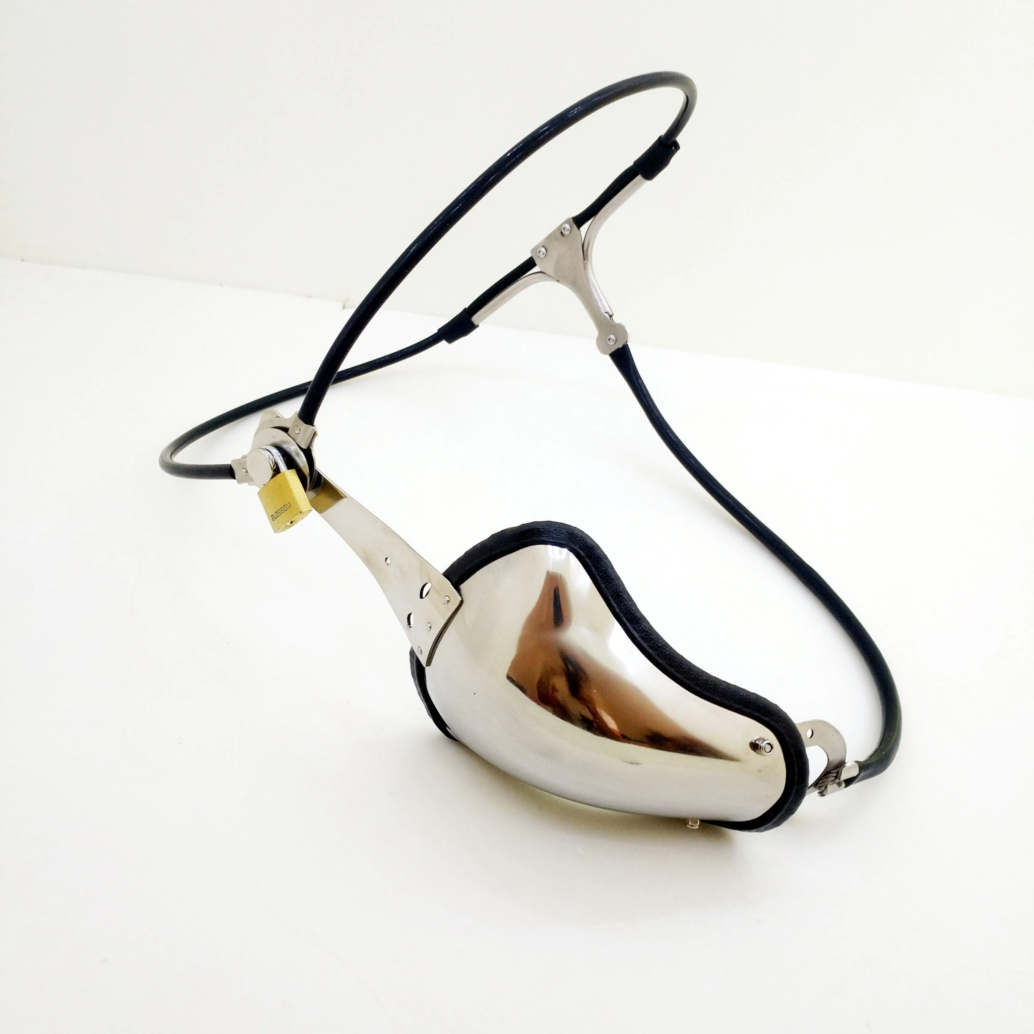 Невидимая клетка верности металлический мужской Пояс Устройство Блокировка