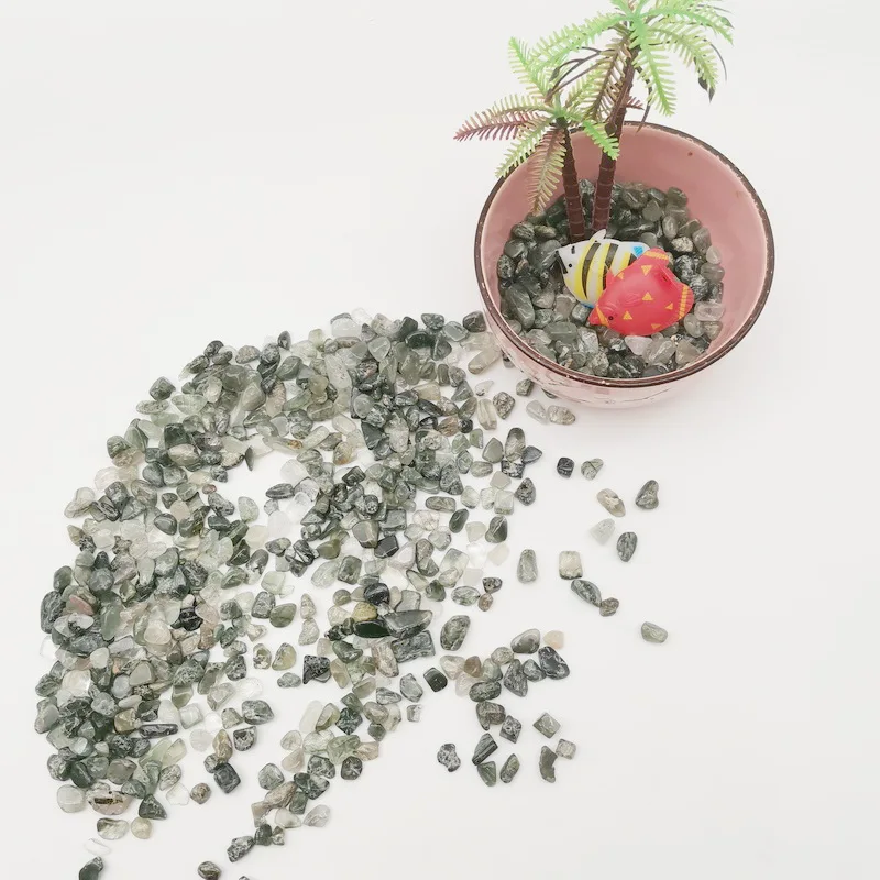 300g кристалл кварца камень Гравий и сушить в стиральной машине камни минералы для