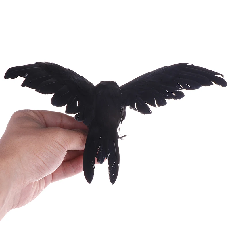 Искусственный ворона сад стекались птицы приманка украшения на хэлоуин