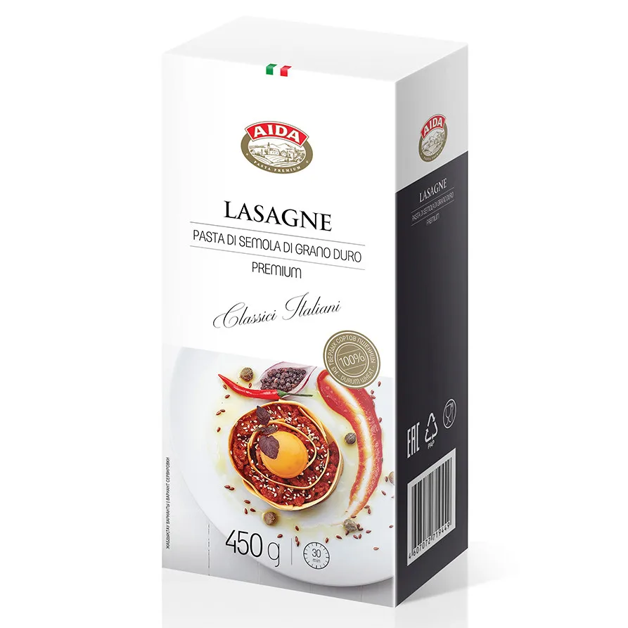 Макароны Aida &quotLasagne&quot лазанья 450 гр|Паста| |