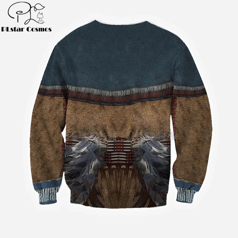 PLstar Cosmos Native Indian 3D hoodies/sweatshirts print Autumn winter Men/women's slim long sleeve streetwear