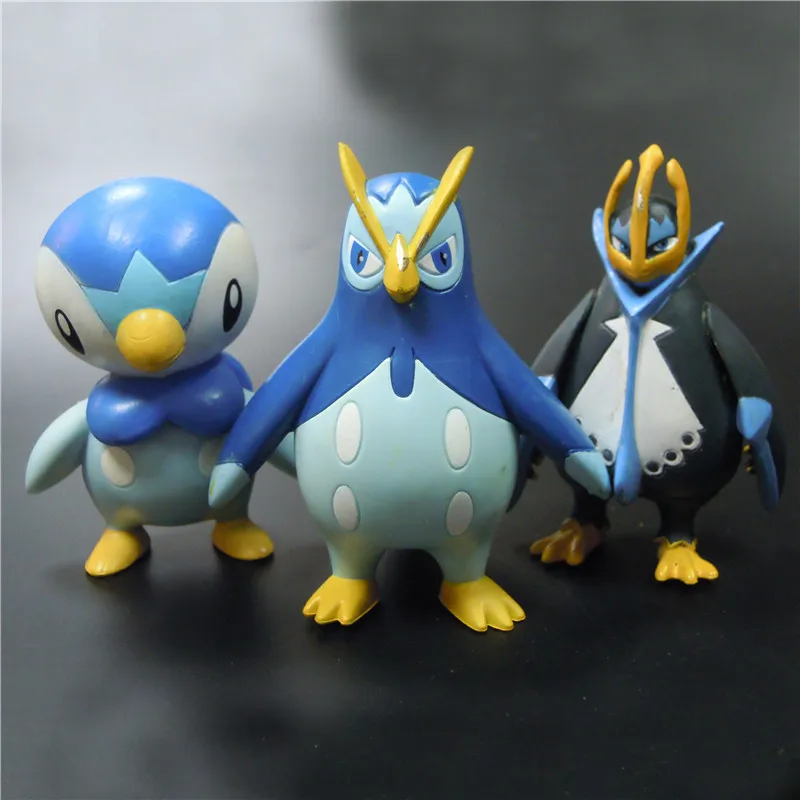 Takara Tomy Pokemon JAKKS Chimchar Monferno Infernape Mega Doll Prinplup экшн фигурка Empoleon Коллекционная модель