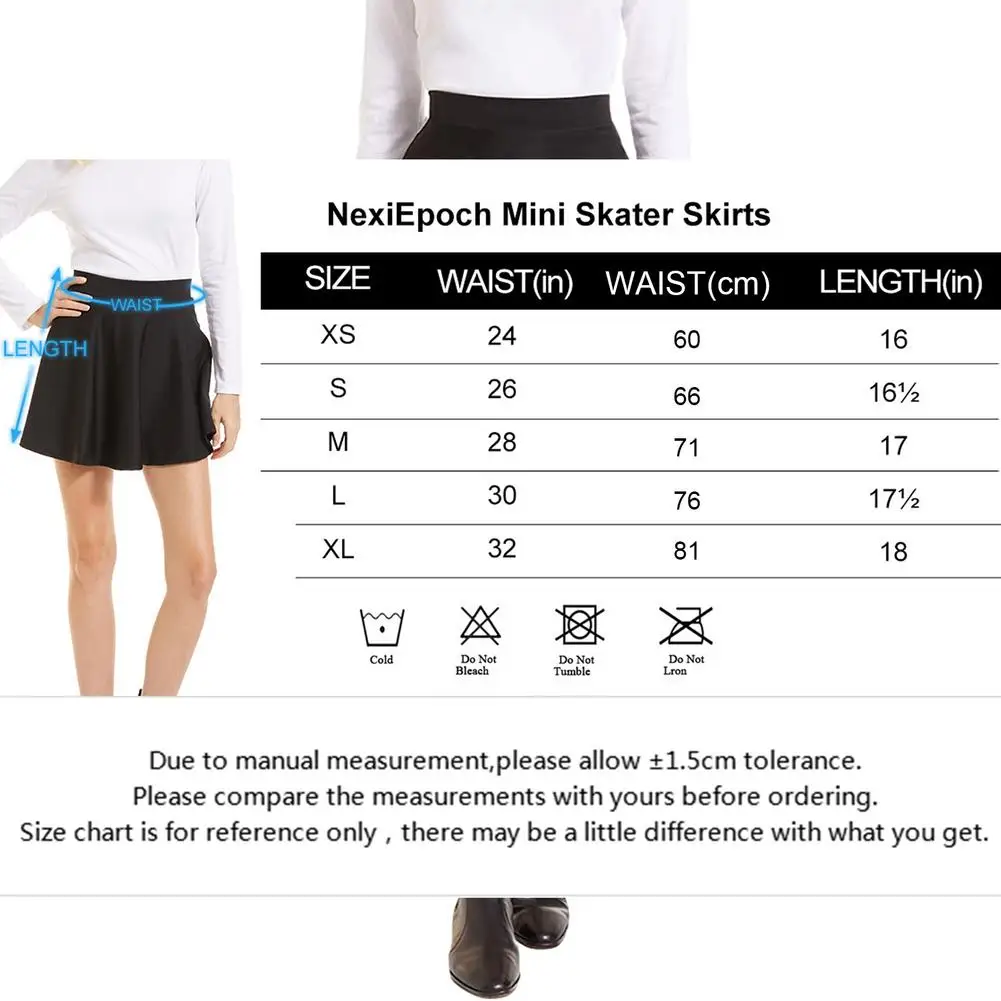 

Dance High Waist Comfortable Stylish A-line Pleated Skirt For Girls Casual Kawaii A-line Uniform Mini Skirts