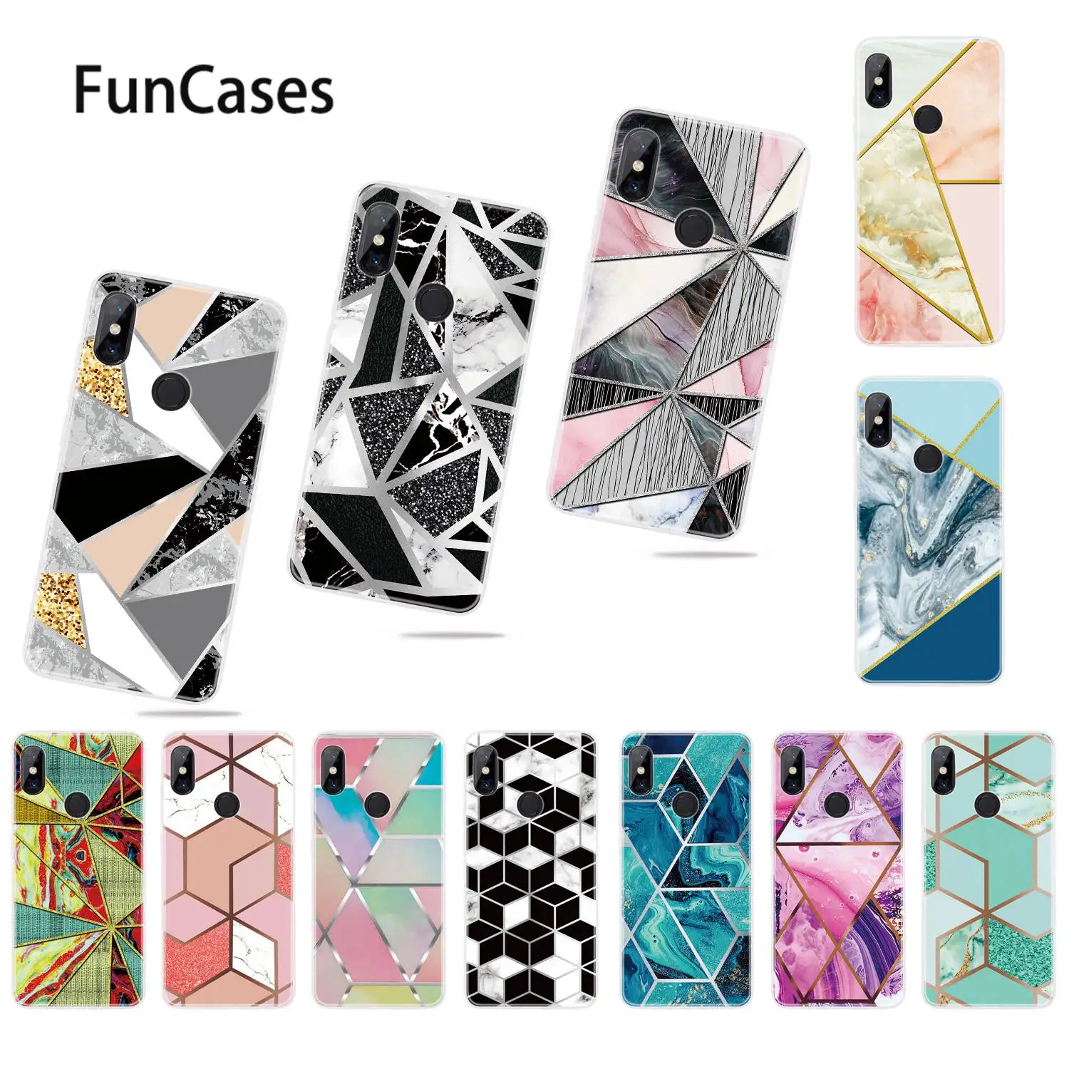 Мягкий силиконовый защитный чехол для Redmi Note 6 из искусственной кожи телефона Xiaomi