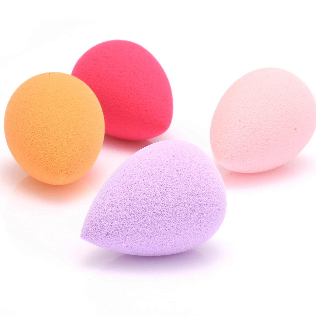 4 шт Мини спонж для макияжа основа основы косметический Гладкий Мягкий пудры| |