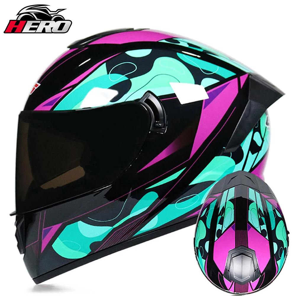 

LVS New DOT Approved Motorcycle Helmet Casco Moto full face Motocross Riding Racing Helmet Off Road Capacete Moto 3 Colour Lens
