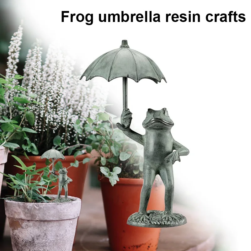 Зонт для лягушек украшения сада на заказ украшение из мультфильма лягушки