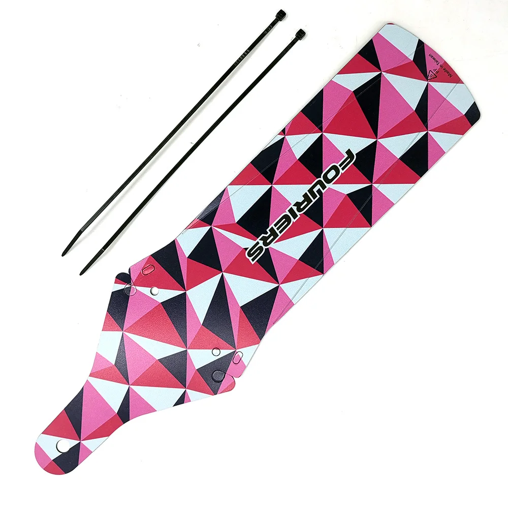 2020 Fouriers Bicycle Rear Fenders Saddle Rail Fender Mud Guards For MTB DH Fixed Gear Mudguard PP Bike | Спорт и развлечения