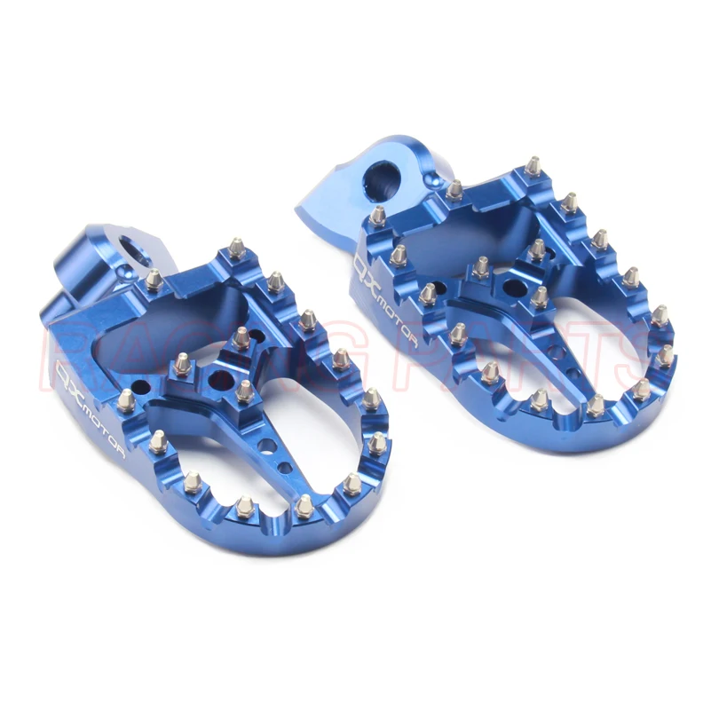 Подножки для мотоцикла с ЧПУ Алюминиевые подножки педаль YAMAHA Yz 125 250 Yz125 Yz85 Yz450f Wr250