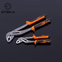 812 heavy duty quick pipe wrenches large opening universal adjustable water pipe clamp pliers hand tools for plumber activity