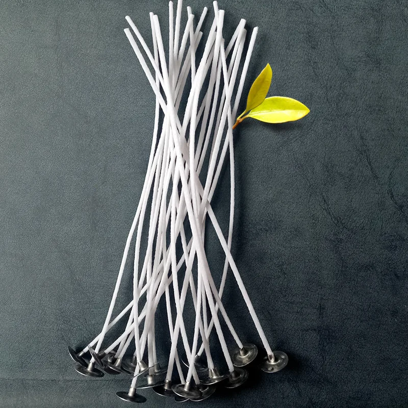 50 шт./пакет лампы в форме свечи Фитили толстые DIY ручной работы расходные