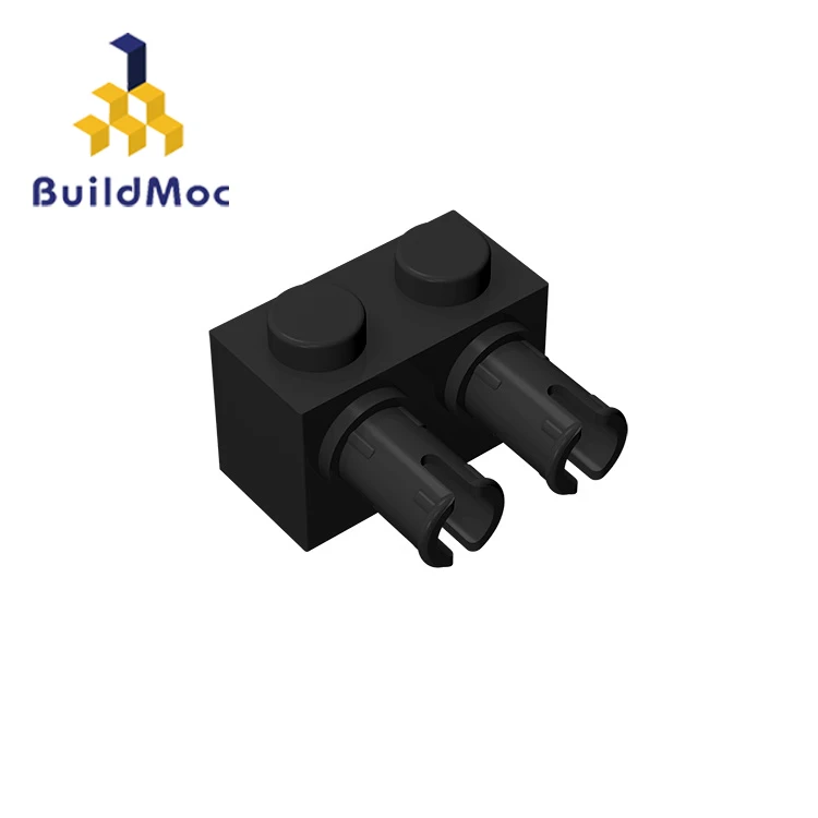 

BuildMOC Assembles Particles 30526 1x2 For Building Blocks Parts DIY enlighten block bricks Educatio