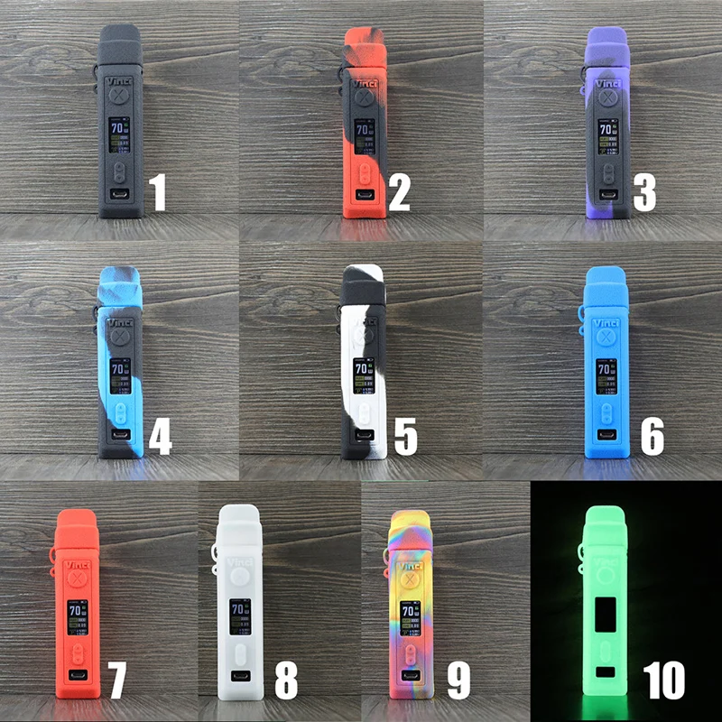 Силиконовый чехол для электронной сигареты VOOPOO VINCI X 70W 2 шт.|Бамперы| |