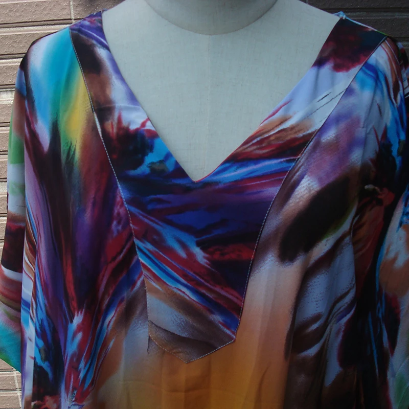 Большие размеры Бохо пляжное длинное платье Для женщин пляжная саронг бикини с v