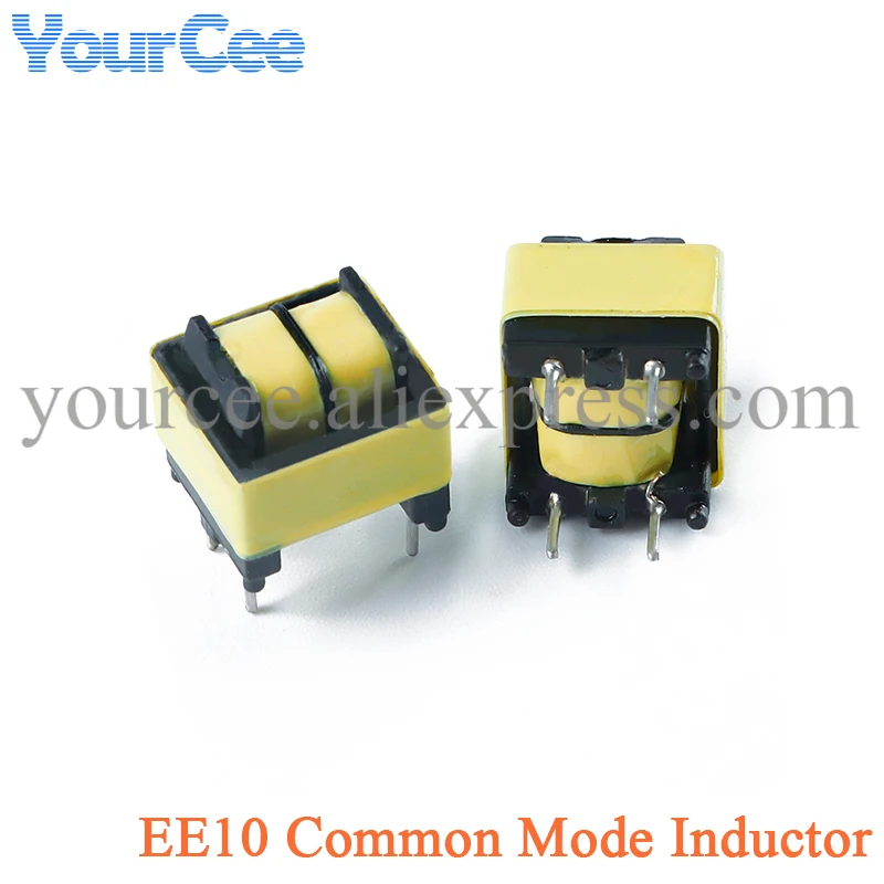 Индуктивность общего режима EE8.3 EE10 EE12 10MH 20MH 30MH 40MH 50MH 60MH 100MH 5 шт.