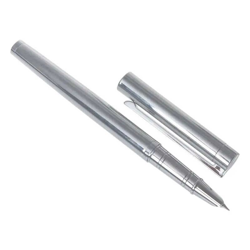 

Hot Sale Jinhao 126 Executive Complete Silver Fine Hooded Nib Fountain Pen