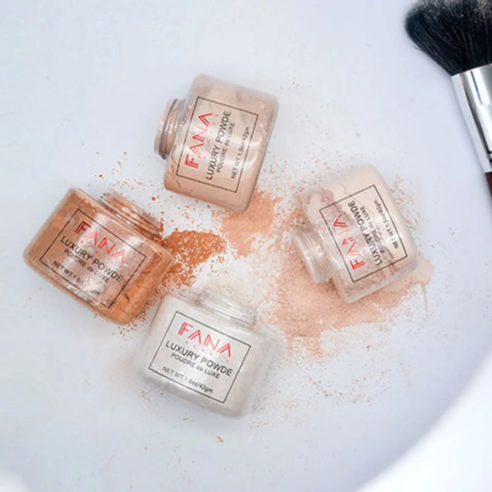 

Banana Powder Long-lasting Oil-control And Make-up Finishing Dry Hair Breathable Smooth Light Powder