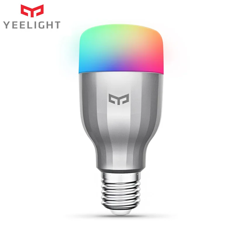 Новая умная Светодиодная лампа Yeelight YLDP02YL RGBW 16 миллионов цветов поддержка