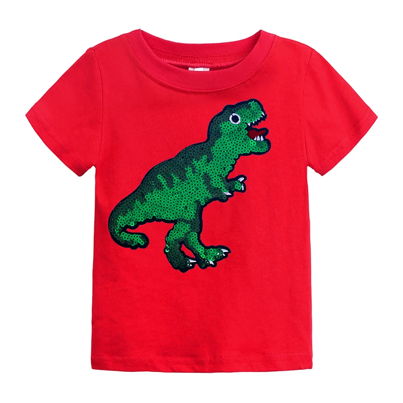 Футболки для девочек и мальчиков Детская Хлопковая Повседневная летняя одежда с