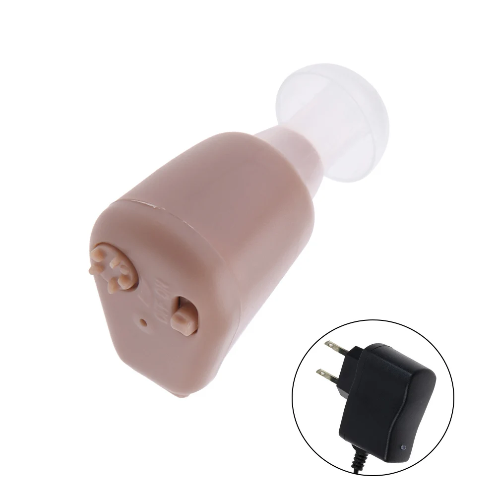 Цифровой слуховой аппарат маленького размера внутренний невидимый регулируемый