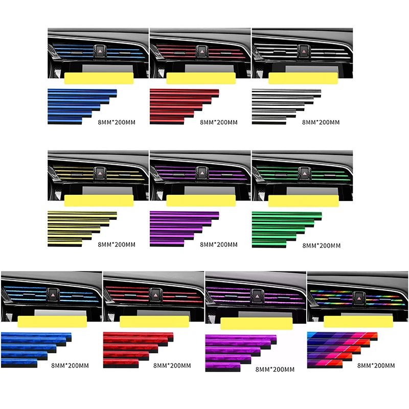 

Декоративная накладка из АБС-пластика, 10 шт., для Toyota Corolla car 2019, 2020