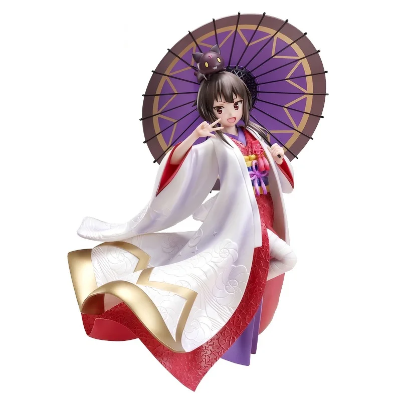 

Anime Kono Subarashii Sekai Ni Shukufuku Wo! Megumin Shi Ro Mu Ku Action Figure Model Hand-Made PVC Collectible Toy In Stock