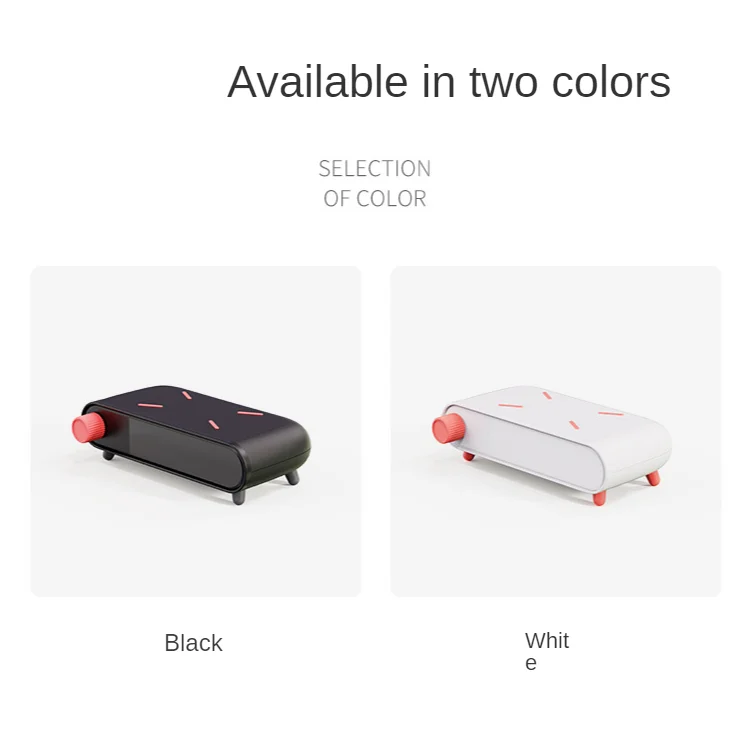 

Multifunction Clock Wireless Charging, Electric Alarm Clock Calendar Temperature Phone Wireless Charger 10W Fast Charging