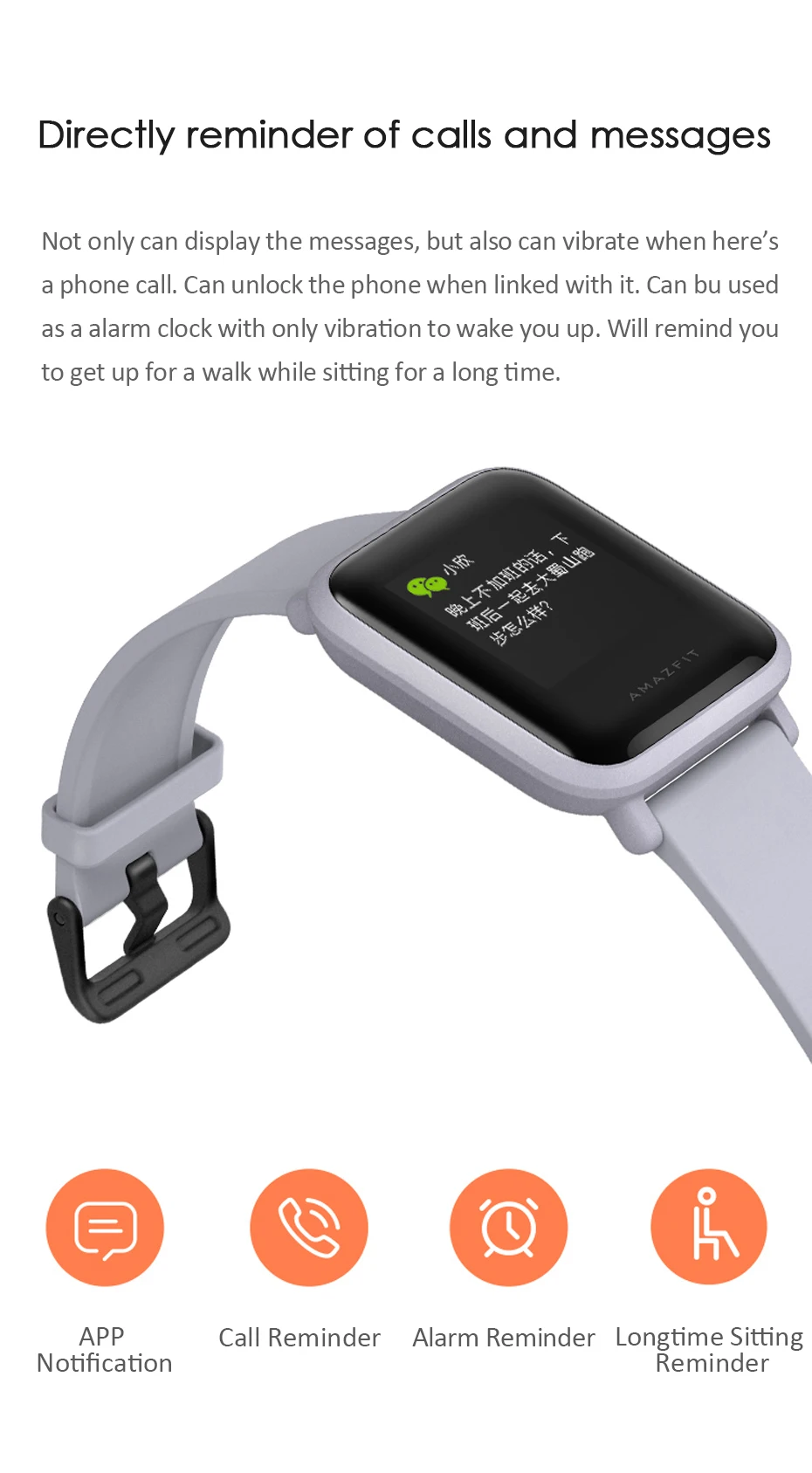 Смарт-часы Xiaomi Huami Amazfit Bip, gps, умные часы, Android iOS, монитор сердечного ритма, 45 дней, батарея bip Life, Смарт-часы, ремешок