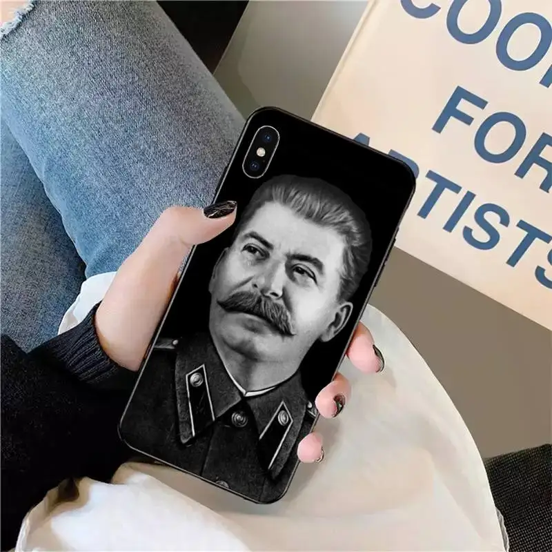 

Russian Commander Stalin Phone Cases for iPhone 11 12 pro XS MAX 8 7 6 6S Plus X 5S SE 2020 XR mini