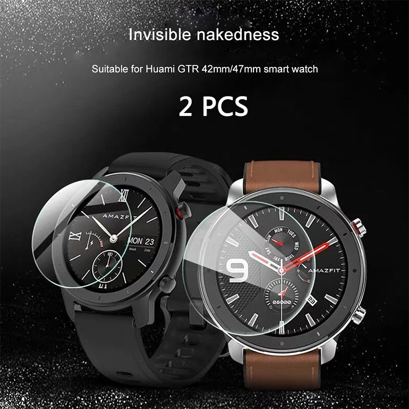 Закаленное стекло FIFATA для Xiaomi Amazfit GTR 47/42 мм прозрачная стеклянная пленка HD с
