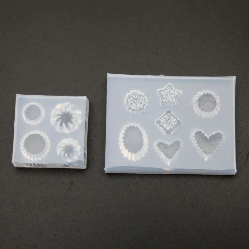 

Simulated Food All Shapes Mini Cake Cup Silicone Resin Mold Jewelry Making Tools