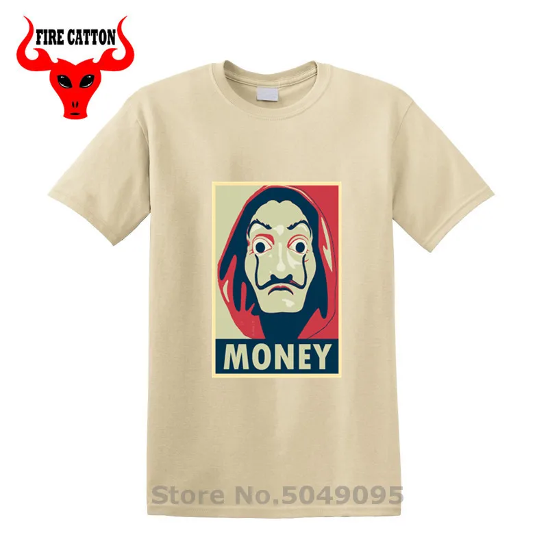 ТВ-сериал Casa de MONEY футболка hombre camiseta La De Papel homme Money Heist House of paper Bella Ciao футболки |