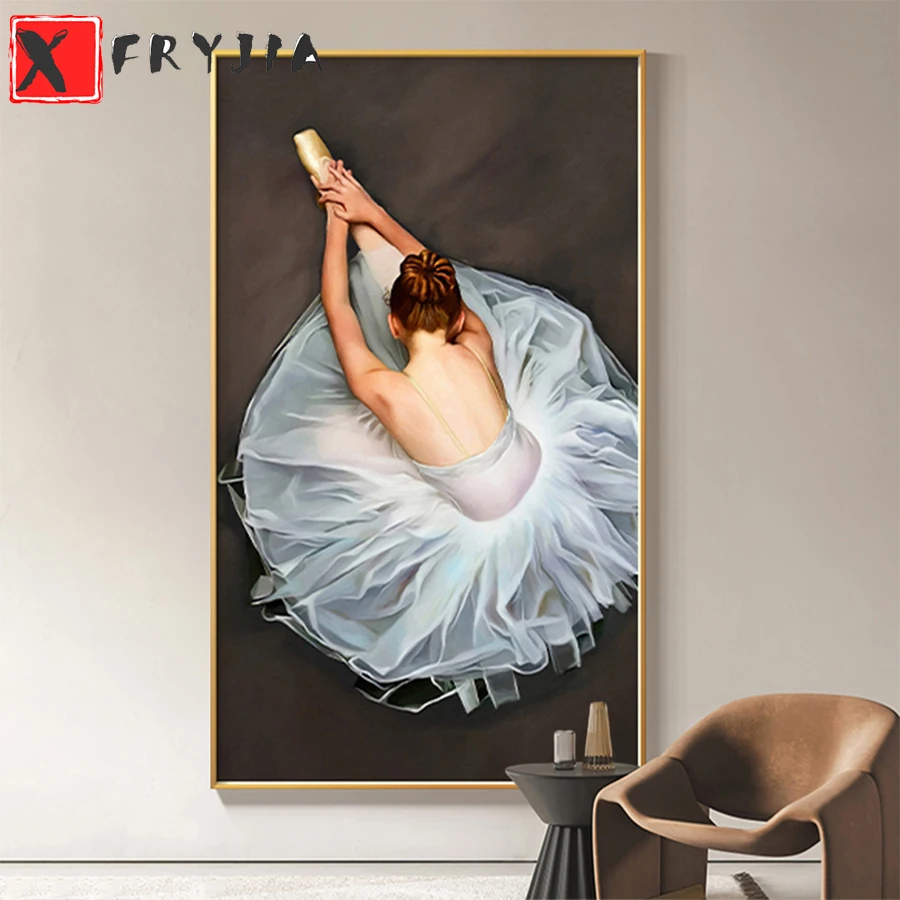 

5D DIY Hot selling home art Diamond Embroidery Ballet girl Full Kits Needlework Diamond Painting Cross Stitch Decor For Home