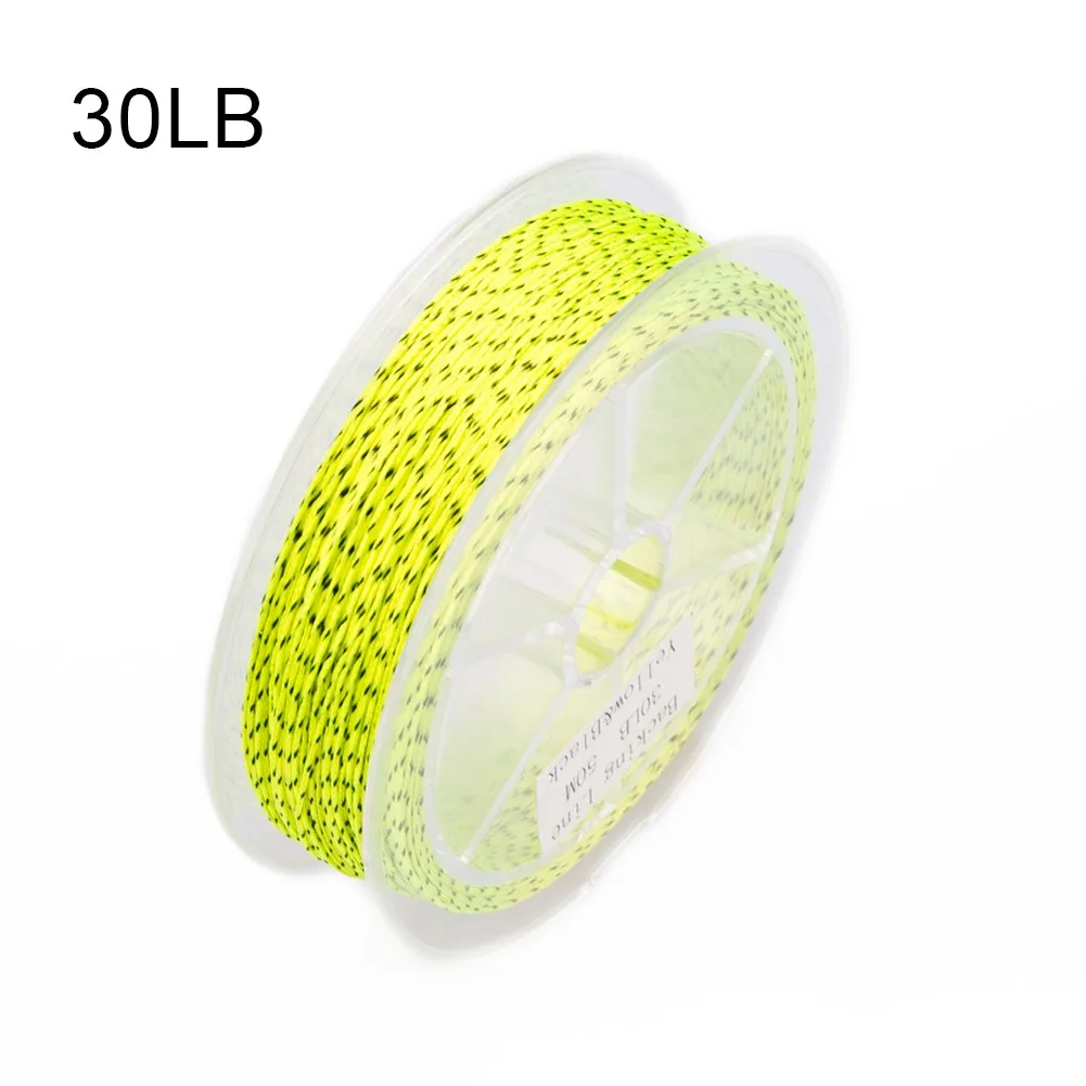 20/30lbs Line Backing Fishing Trout Line Loop Dacron 8 Braided Fly Lines Backing Durable Braided Dacron Fly Lines Fishing Tackle