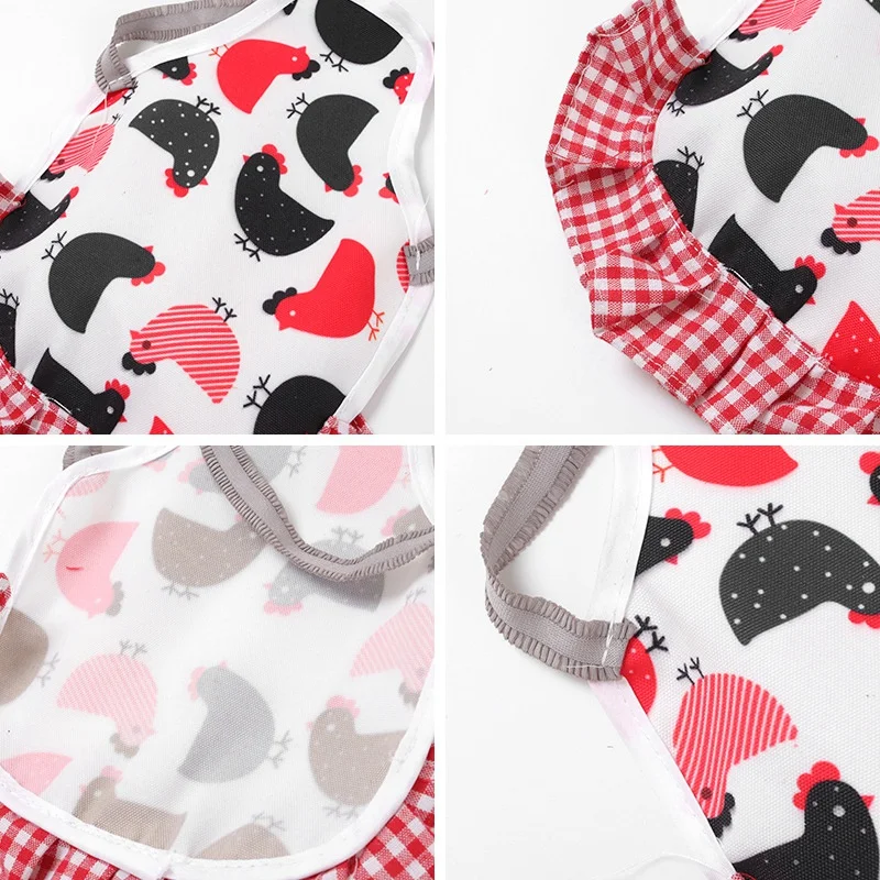

2PCS Chicken Saddle Hen Apron with Elastic Strap Suit for Small Medium and Large Hens Care Accessories Hen Supplies