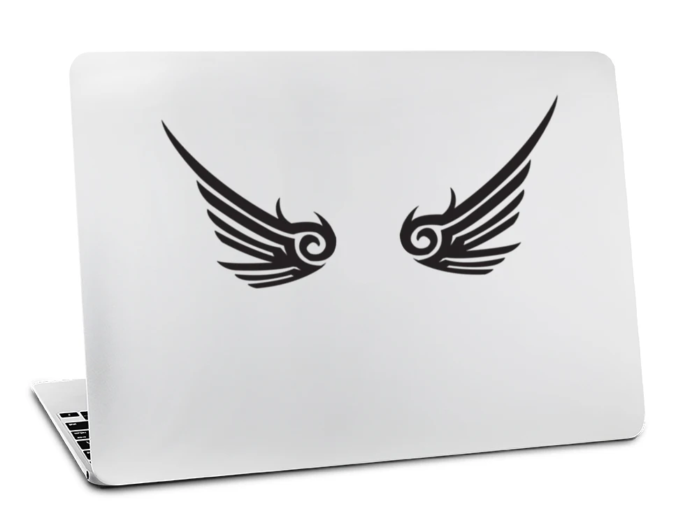 Крылья угол для логотипа для Apple Наклейка для Macbook Skin Air 11 13 Pro 13 15 retina компьютер ноутбук виниловая Adesivo наклейка