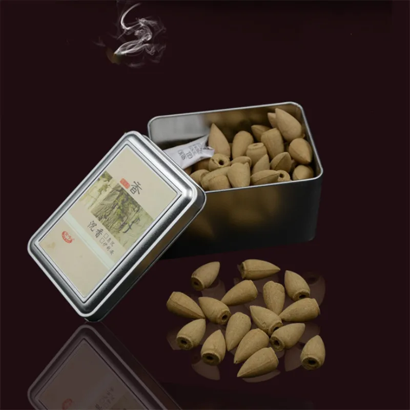 80 шт./коркор. копченые Ароматические конусы с обратным потоком натуральные