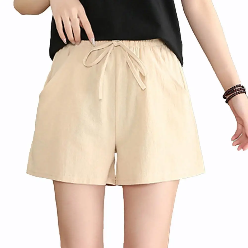 

Новинка 2021, повседневные женские брюки с высокой талией, подходящие ко всему изысканные повседневные женские шорты для путешествий, облега...