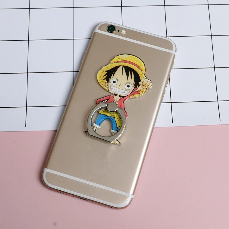 Цельное аниме Луффи соломенная шляпа Sanji 360 градусов металлическое кольцо на